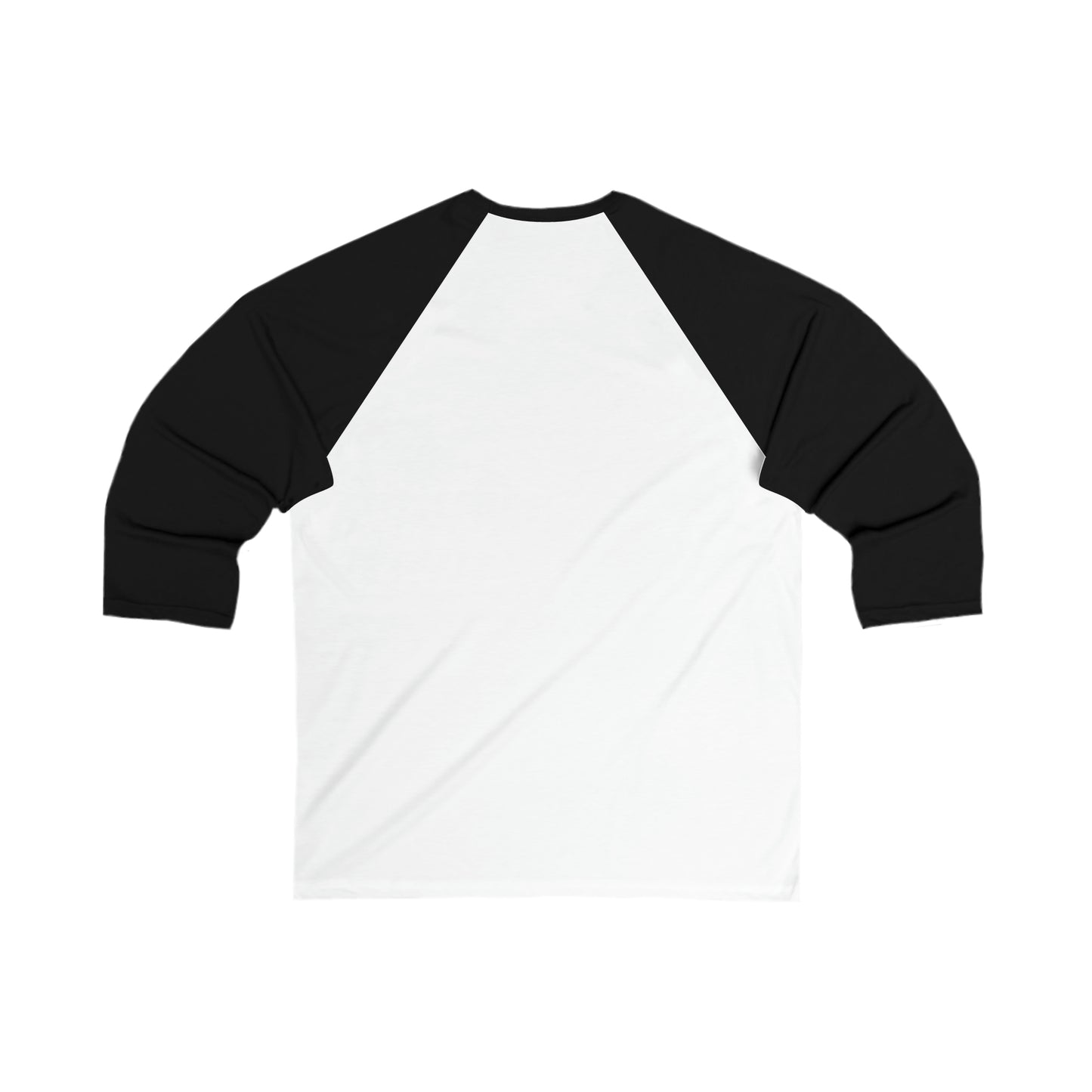 Baseball 3\4 Sleeve Black/White Tee