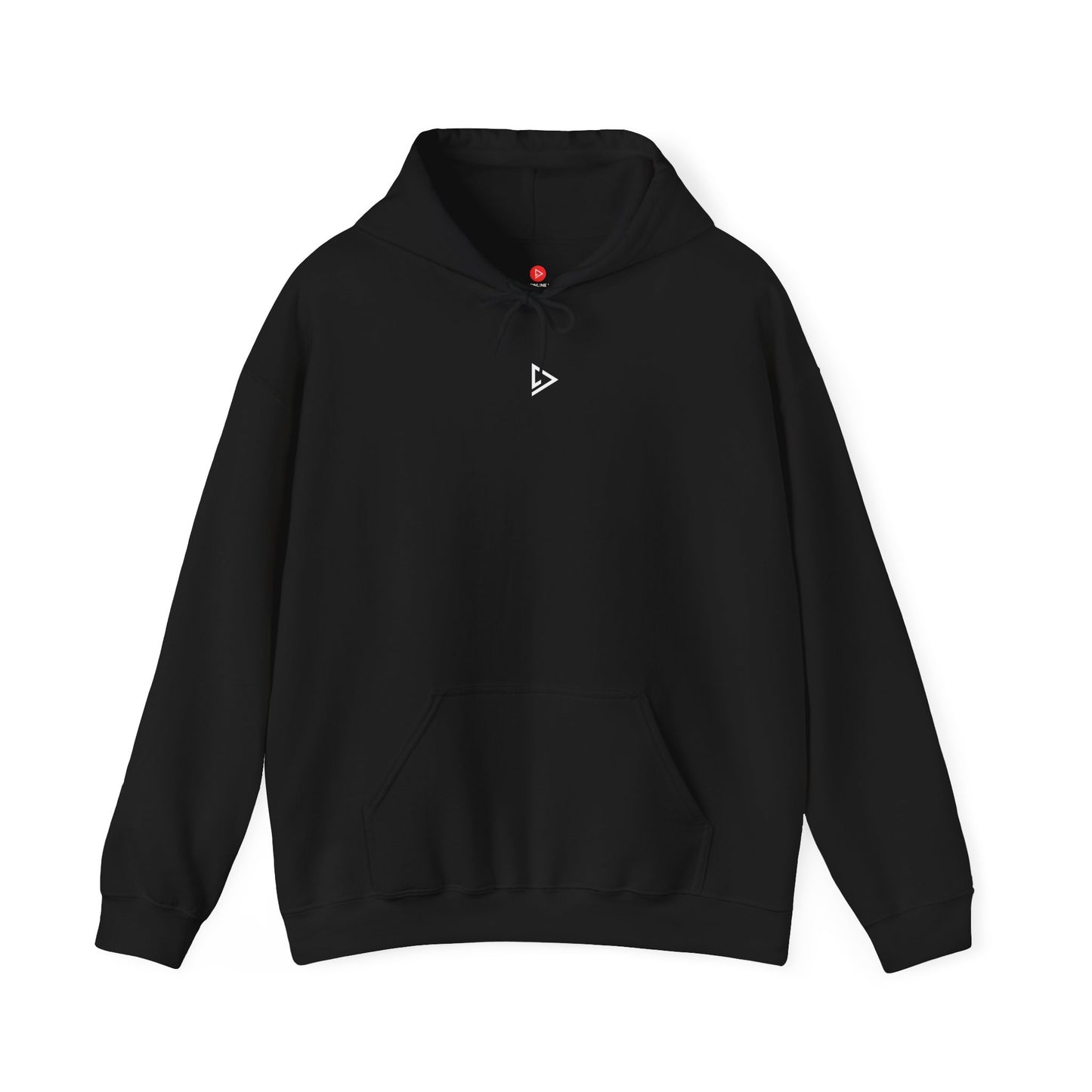 Minimal Black Heavyweight Hoodie