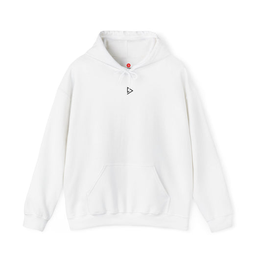 Minimal White Heavyweight Hoodie