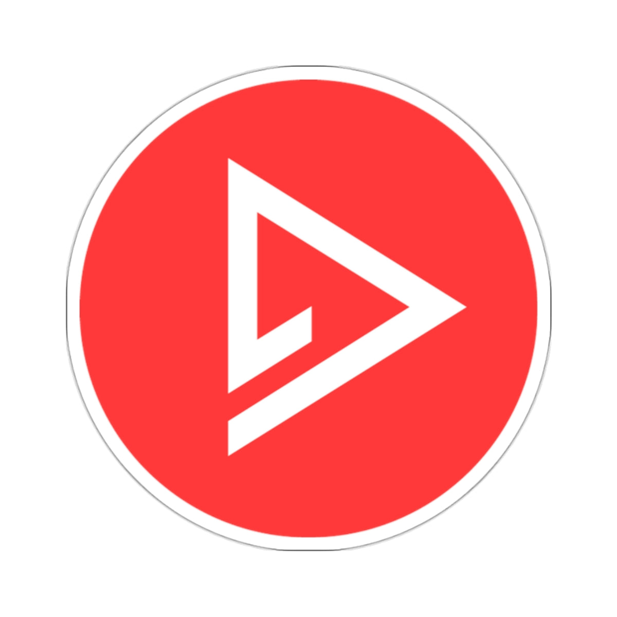 Play Logo Sticker
