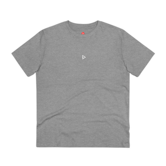Minimal Grey Tee -  Centered Logo