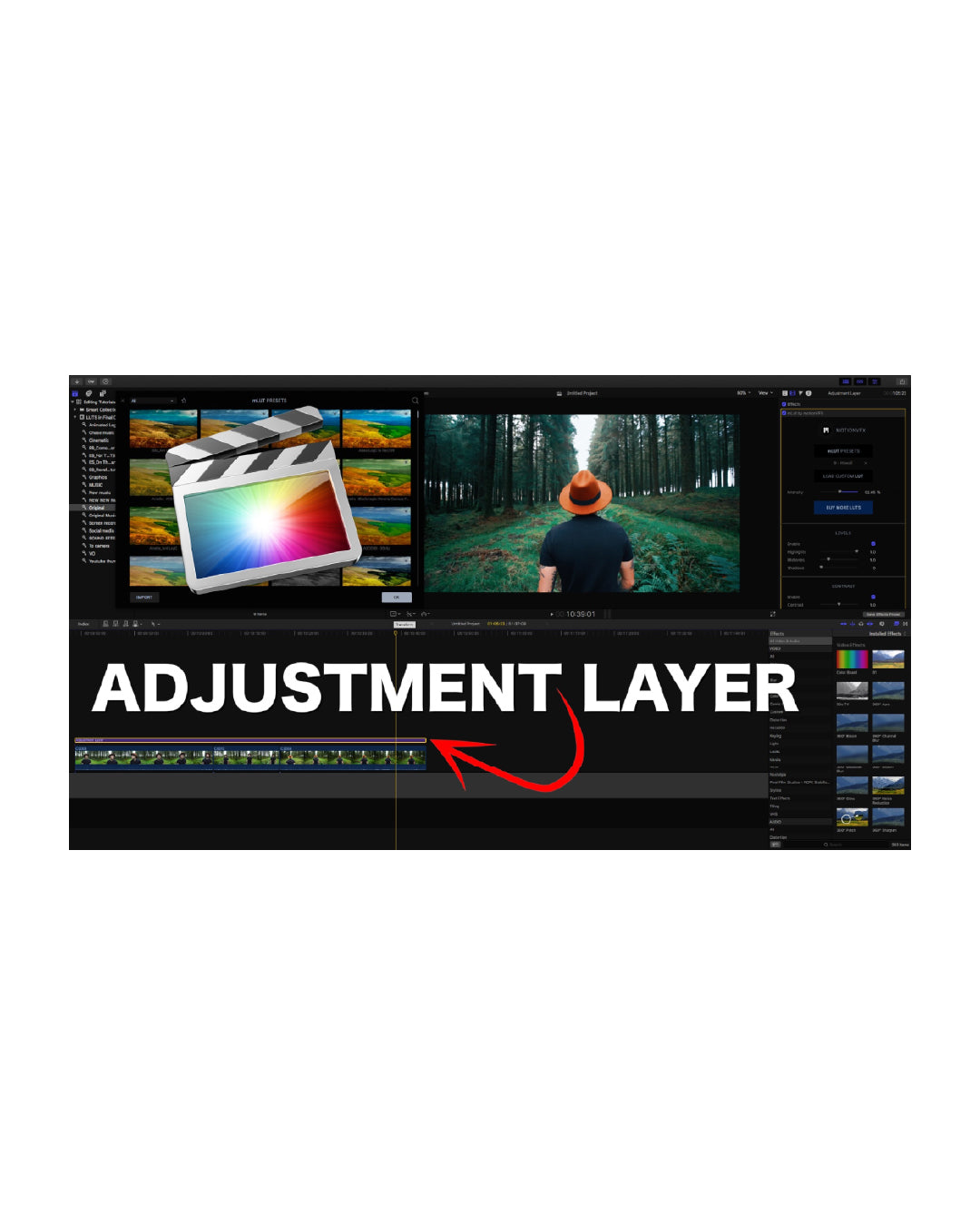 FREE Adjustment Layer For Final Cut Pro X – Learn Online Video.