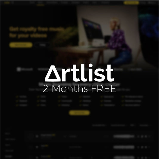 2 Months Free with Artlist