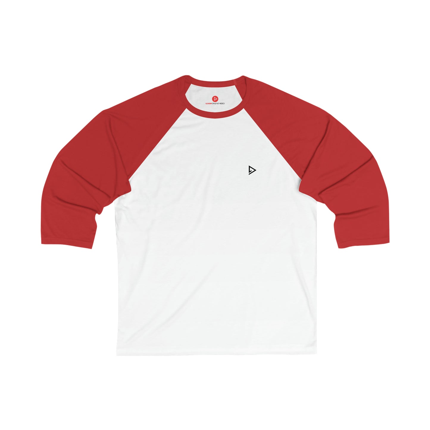 Baseball 3\4 Sleeve Red/White Tee